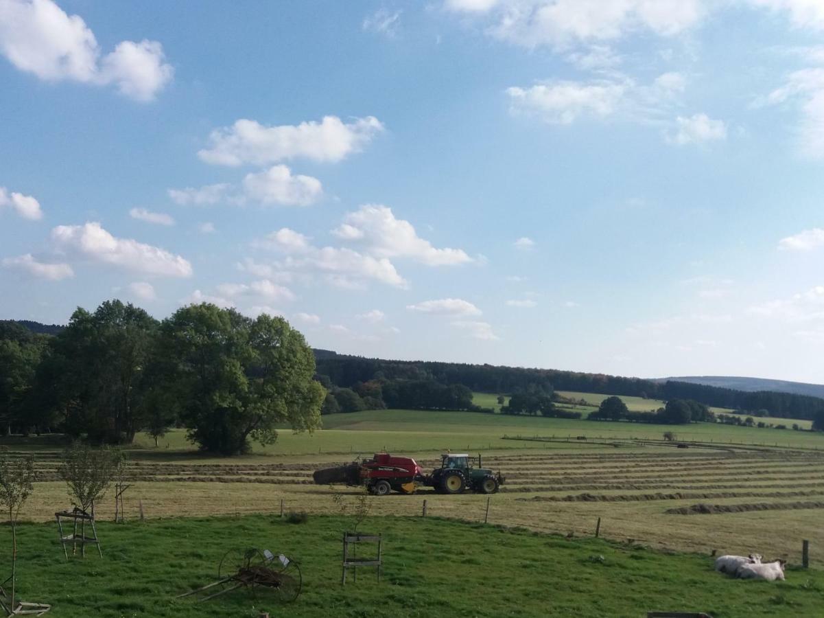 La Croisee Des Champs, Gite Entre Durbuy Et La Roche En Ardenne Érezée Exterior foto